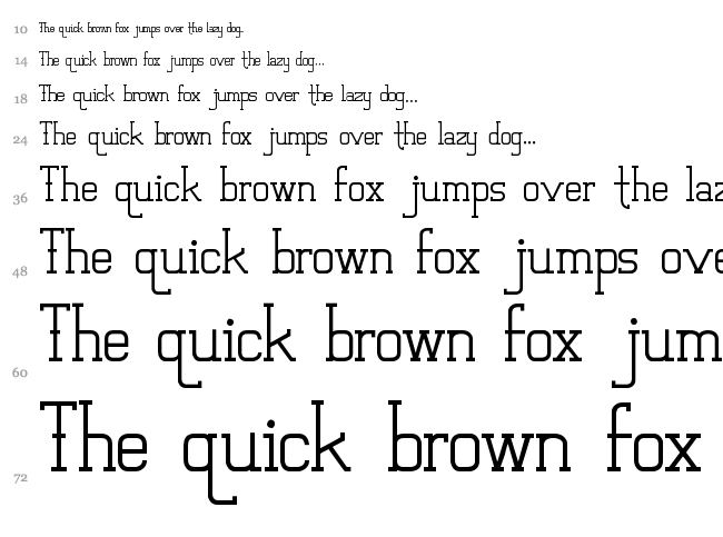 Vloderstone font waterfall